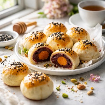 Image of Chinese Harvest Moon Cookies