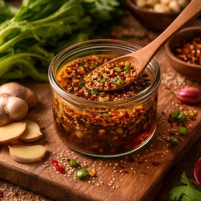 Image of Chinese Mustard Vinaigrette