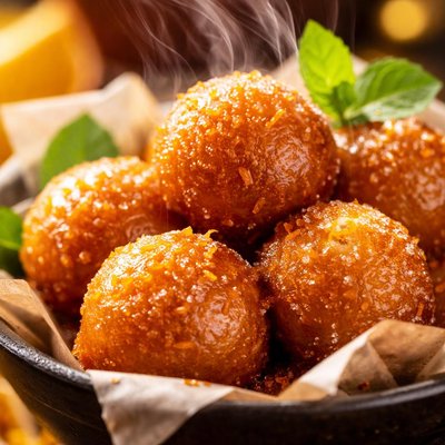 Image of Chinese Orange Donut Holes