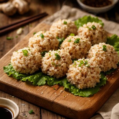 Image of Chinese Pearl Balls Appetizers