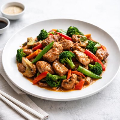 Image of Chinese Pork Vegetable Stir Fry