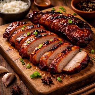 Image of Cerdo asado al estilo chino sin gluten (Char Siu)