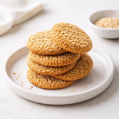 Image of Chinese Sesame Cookies