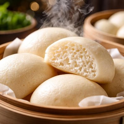 Image of Chinese Steamed Buns Mantou