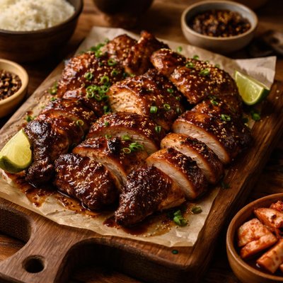 Image of Chinese Style Barbecued Chicken