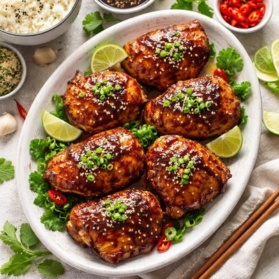 Image of Chinese Style Chicken Thighs