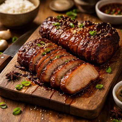 Image of Chinese Style Glazed Loin of Pork