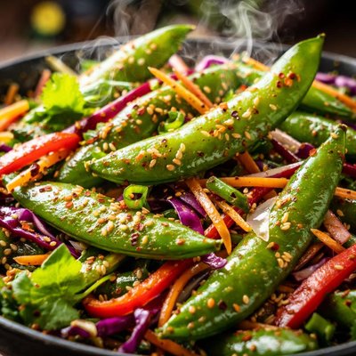 Image of Chinese Sugar Snap Pea Salad