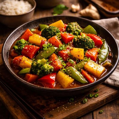 Image of Chinese Sweet and Sour Vegetables