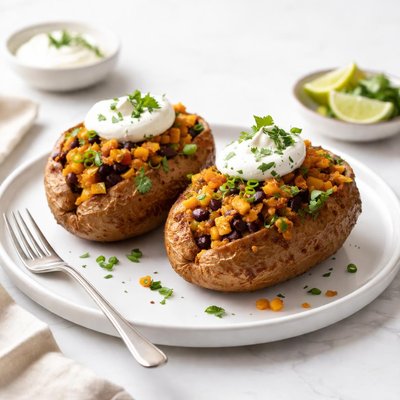 Image of Chipotle Baked Stuffed Potatoes