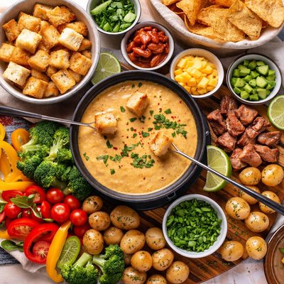 Image of Chipotle Cheese Fondue