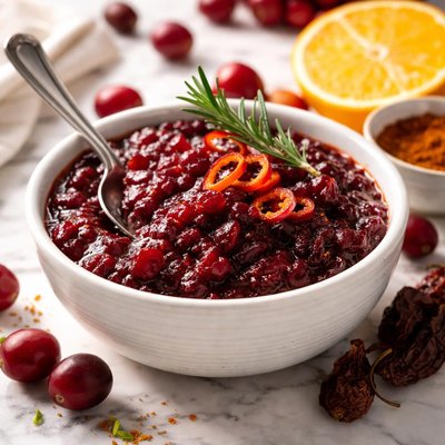 Image of Chipotle Cranberry Sauce or Butter
