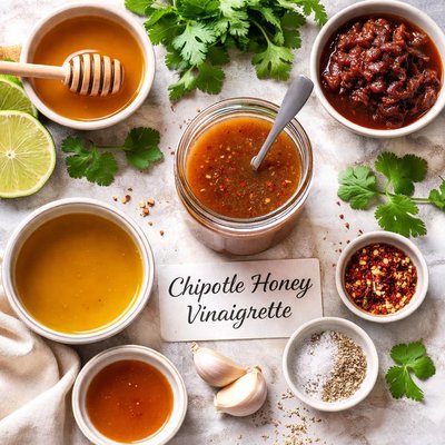 Image of Chipotle Honey Vinaigrette Dressing Clone