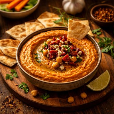 Image of Chipotle Hummus Spicy