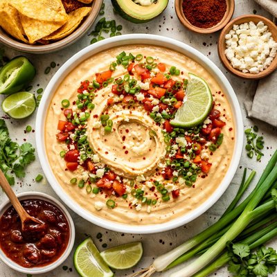 Image of Chipotle Lime Dip with Green Onions