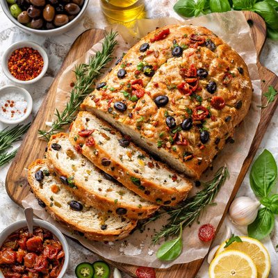 Image of Chipotle Olive Bread