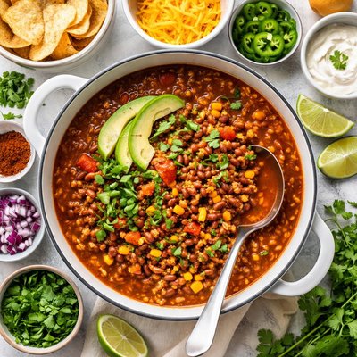 Image of Chipotle Pinto Wheat Berry Chili