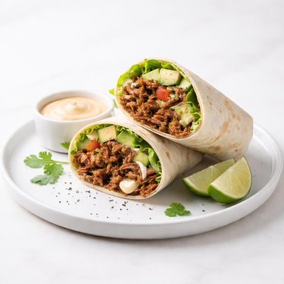 Image of Chipotle Pork and Avocado Wrap