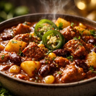 Image of Chipotle Pork and Potato Chili