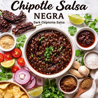 Image of Chipotle Salsa Negra Dark Chipotle Salsa