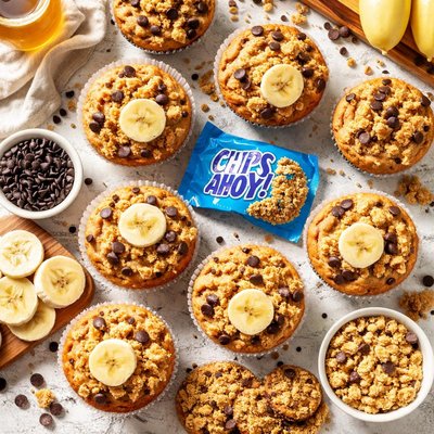 Image of Chips Ahoy Banana Muffins
