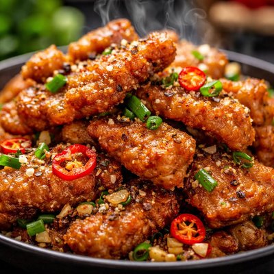 Image of Chiu Yim Yuk Lau Fried Fillet of Pork Coated with Peppery Salt