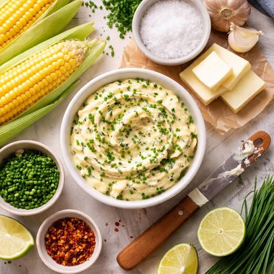 Image of Chive Butter for Grilled Corn