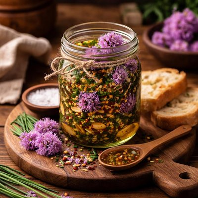 Image of Chive Flower Oil