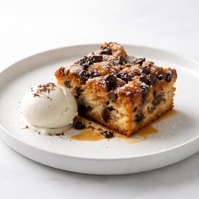 Image of Choc Chip Bread Butter Pudding