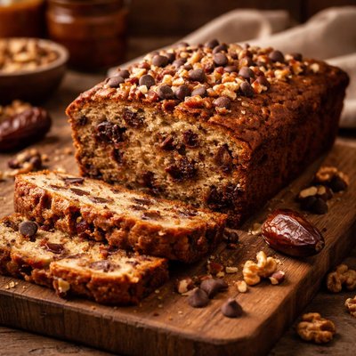 Image of Choc Chip Date Nut Cake
