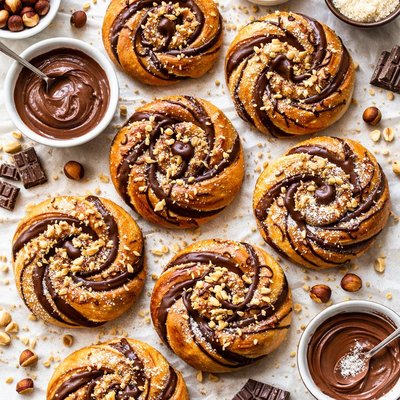 Image of Choc Hazelnut Swirls