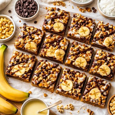 Image of Choco Banana Magic Bars