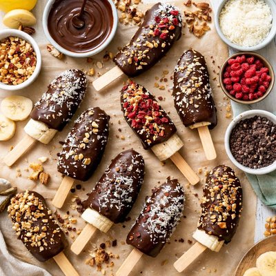 Image of Chocolate-Covered Bananas