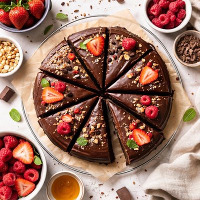 Image of Chocolate-Covered Cake