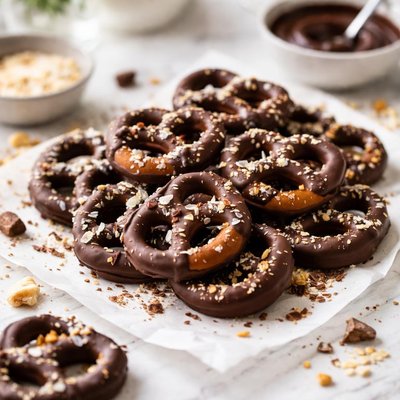 Image of Chocolate-Covered Pretzels