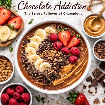 Image of Chocolate Addiction the Stress Reliever of Champions