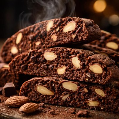 Image of Chocolate Almond Biscotti