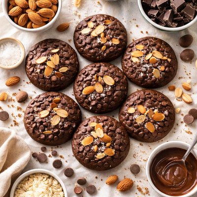 Image of Chocolate Almond Cookies