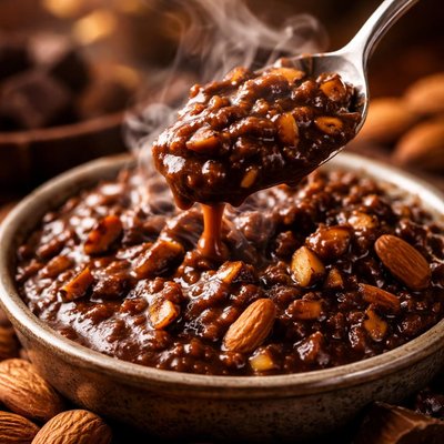 Image of Chocolate Almond Ice Cream Topping