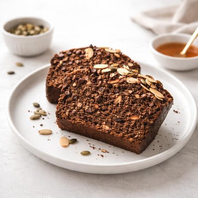 Image of Chocolate Almond Pumpkin Bread