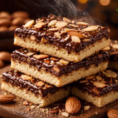 Image of Chocolate Almond Shortbread