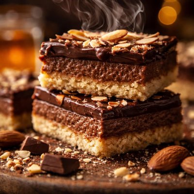 Image of Chocolate Amaretto Bars