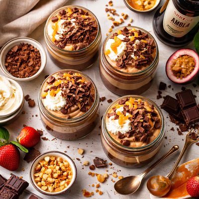 Image of Chocolate and Amarula Mousse