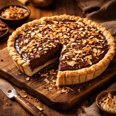 Image of Chocolate and Coconut Pie
