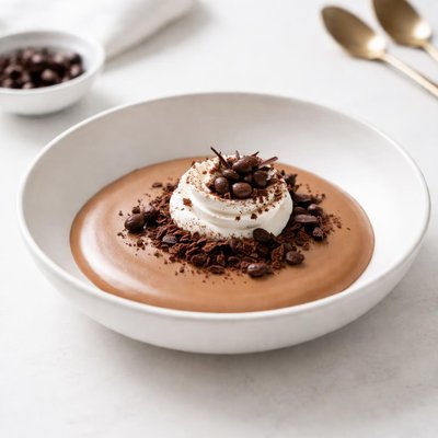 Image of Chocolate and Coffee Custard