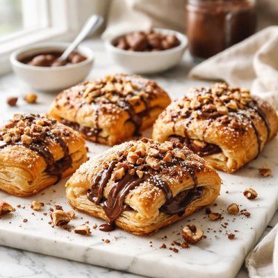 Image of Chocolate and Hazelnut Pastries