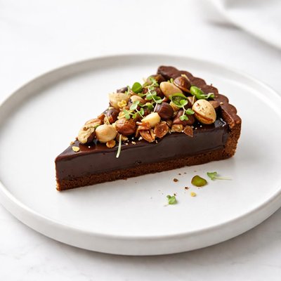 Image of Chocolate and Mixed Nut Tart
