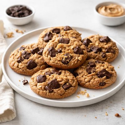 Image of Chocolate and Peanut Butter Chunk Cookies