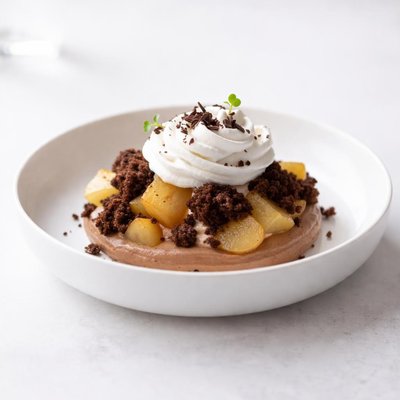 Image of Chocolate and Pear Trifle