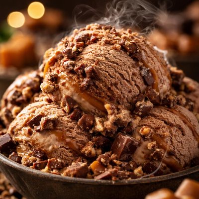 Image of Chocolate and Toffee Crunch Ice Cream